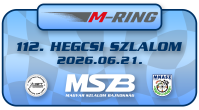 112. HegCsi Szlalom – 2026. június 21- M-Ring